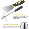 imageHeat Gun Nozzles Kit SEEKONE Hot Air Gun Attachments 7 Pieces Stainless Steel Accessories Air Outlet Diameter 35mm  1377inch