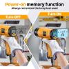 imageHeat Gun SEEKONE 1800W Hot Air Gun Kit with Large Digital LCD Display Variable Temperature 122F1112F Memory Settings and 4 Nozzles for Paint RemoverStripper Home ImprovementRestoration