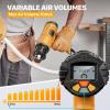imageHeat Gun SEEKONE 1800W Hot Air Gun Kit with Large Digital LCD Display Variable Temperature 122F1112F Memory Settings and 4 Nozzles for Paint RemoverStripper Home ImprovementRestoration