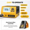 imageSEEKONE 60W Soldering Station 356F  896F180  480Soldering Iron Station with 5 Extra Iron Tips ESD Safe 3 Preset Channels CF Conversion Auto Sleep Calibration Support ampamp Poweron MemorySDL9961