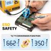 imageSEEKONE 60W Soldering Station 356F  896F180  480Soldering Iron Station with 5 Extra Iron Tips ESD Safe 3 Preset Channels CF Conversion Auto Sleep Calibration Support ampamp Poweron MemorySDL9961