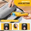 imageSEEKONE Cordless Mini Heat Gun with 4Temp Settings Up to 842F450C and Memory Function 36V Lithium Hot Air Gun USB Charge with Reflector Nozzle for Crafting Resin Heating and Shrink Wrapping