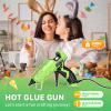 imageSEEKONE Full Size Hot Glue Gun 60100W Dual Power Large Glue Gun with 20 Pcs Premium Glue Sticks High Temp Heavy Duty Industrial Glue Gun Kit for Quick Home Repairs Arts Crafts DIY Sealing