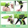 imageSEEKONE Full Size Hot Glue Gun 60100W Dual Power Large Glue Gun with 20 Pcs Premium Glue Sticks High Temp Heavy Duty Industrial Glue Gun Kit for Quick Home Repairs Arts Crafts DIY Sealing