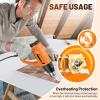 imageSEEKONE Heat Gun 1800W Heavy Duty Hot Air Gun Kit Variable Temp Control with 2Temp Settings 7 Accessories 140111260 600with Overheat Protection for Crafts Shrinking PVC Stripping Paint