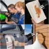 imageSEEKONE Industrial Heat Gun 1800W 122120250650 Variable Temperature Control with 2 Tempsettings Overheat Protection 4 Nozzle Attachments for Shrinking PVC Bending Pipe Removing Paint