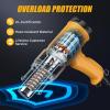 imageSEEKONE Heat Gun 1800W Hot Air Gun Variable Temperature Control for 2Temp Settings 122120250 650 with 4 Nozzels for Crafts Vinyl Wrap Shrink Tubing
