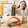 image:imageSEEKONE 350W Mini Heat Gun with 2Temp Settings 500 amp 842260amp 450 Fast Heat Hot Air Gun Tool with Overload Protection and Reflector Nozzle for 3D Printing Crafting and Shrink TubingYellow