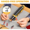 image:imageSEEKONE 350W Mini Heat Gun with 2Temp Settings 500 amp 842260amp 450 Fast Heat Hot Air Gun Tool with Overload Protection and Reflector Nozzle for 3D Printing Crafting and Shrink TubingYellow