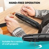 image:imageSEEKONE 350W Mini Heat Gun with DualTemp Model 500 amp 842260amp 450 Hot Air Gun with Overload Protection and Reflector Nozzle for Heat Shrinking Tubes Shaping PVC TubingBlackBlack